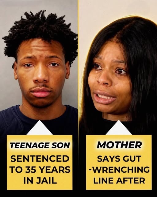 Kala Hayes heard the shocking verdict with her own ears: her beloved son, Karmelo Anthony, was sentenced to 35 years in jail. Her response came from a mother’s broken heart. What she said in front of the victim’s family?