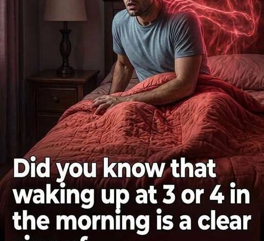 Your Body Might Be Trying to Tell You Something If You Wake Up at 3 or 4 AM…