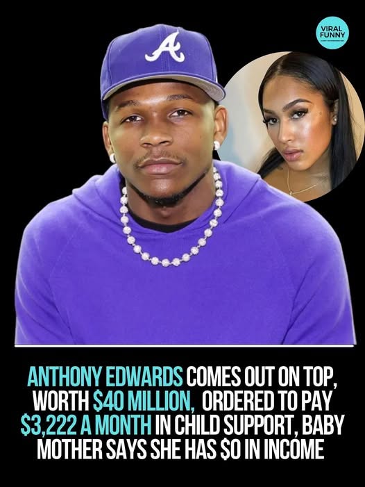 Anthony Edwards’ Reported Child Support Payments…..see more