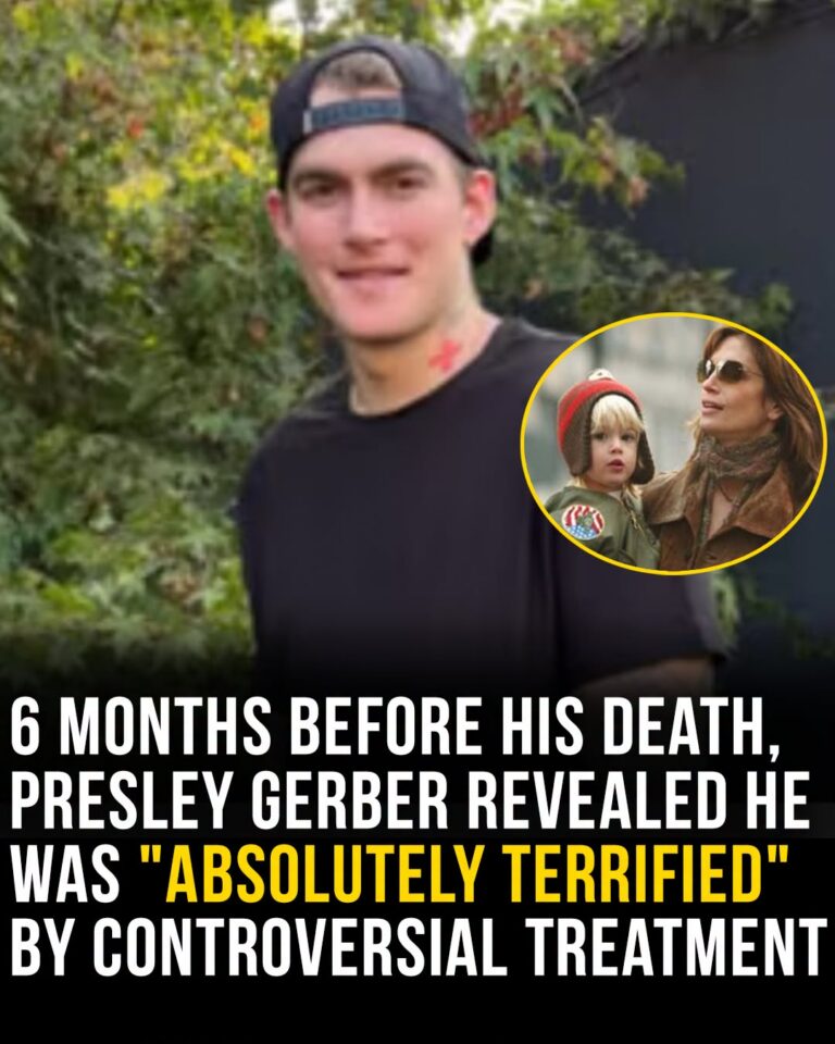 Presley Gerber, son of Cindy Crawford, died at the weekend. Only months ago, he admitted he was “absolutely terrified” by a controversial treatment