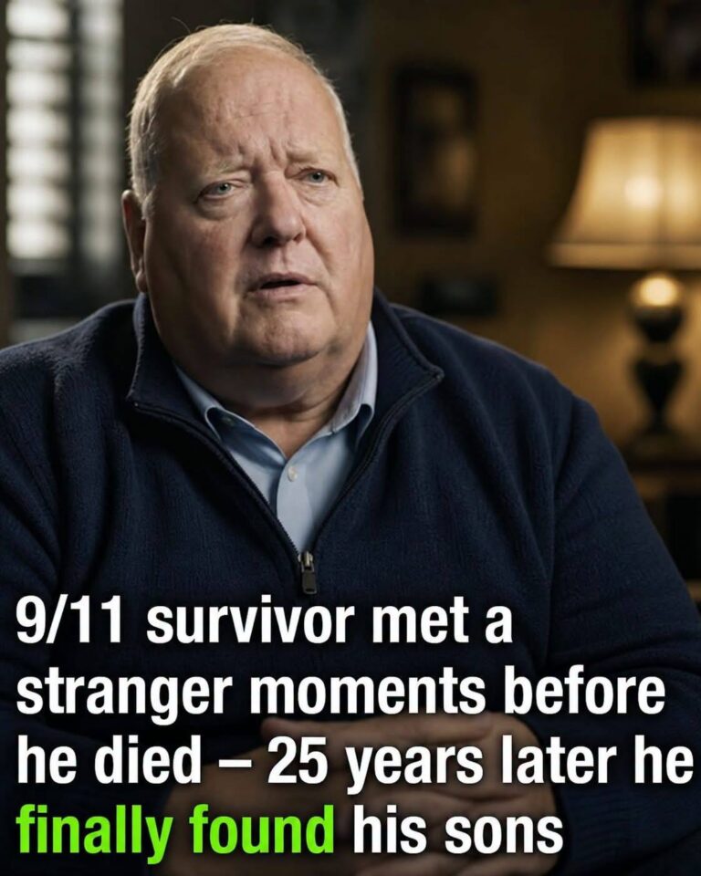 9/11 survivor met a stranger moments before he died – 25 years later he finally found his sons