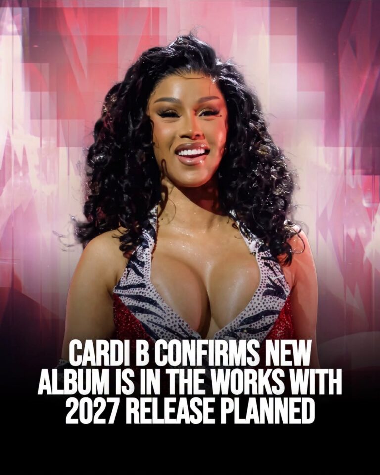 Cardi B has confirmed she is actively working on her next album and she is eyeing a 2027 release.
