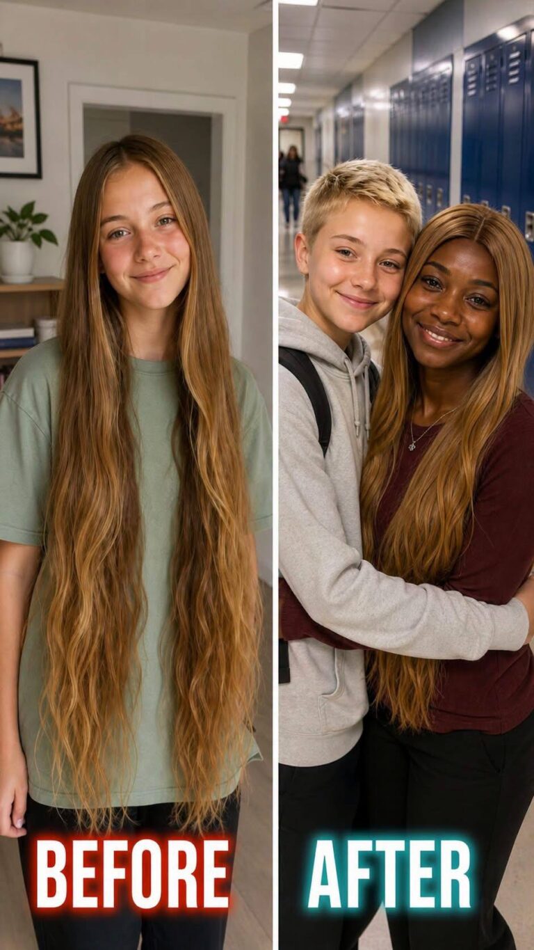 A Young Student’s Hair Donation Inspired an Outpouring of Kindness Throughout Her School