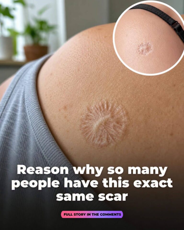 Reason so many people have this exact same scar