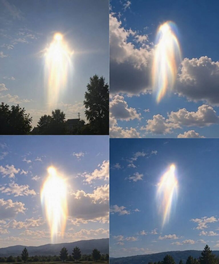 Meanwhile over the island of Ikaria in Greece a dazzling bright light apparition has appeared..