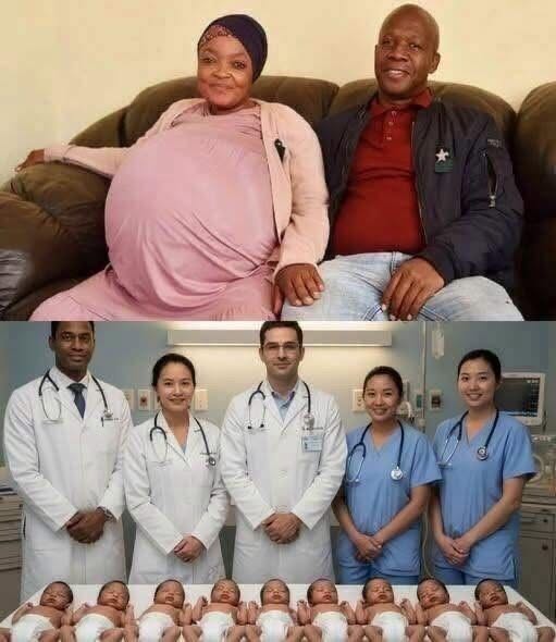 A Mother Gives Birth to 10 Babies – But One Wasn’t Hum… See more