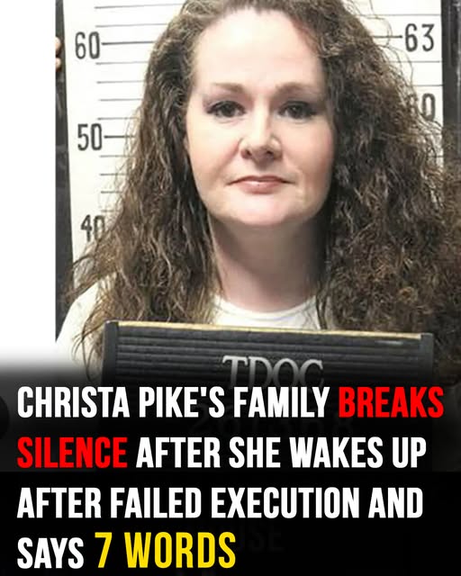 Christa Pike’s family have broken their silence after she woke up one week on from her failed execution and asked one damning question 😳👇
