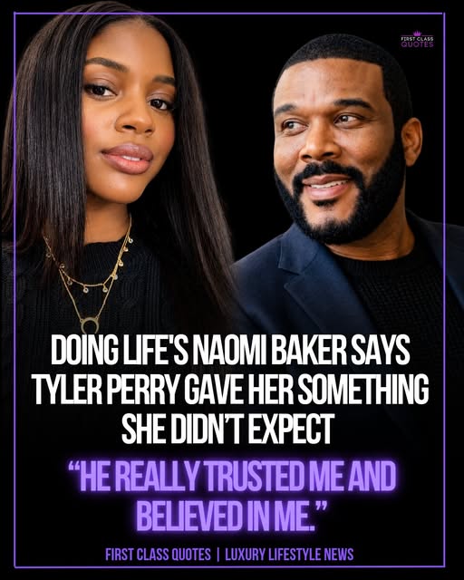 NaomiBaker walked onto a Tyler Perry set worried about getting the role right and walked aw